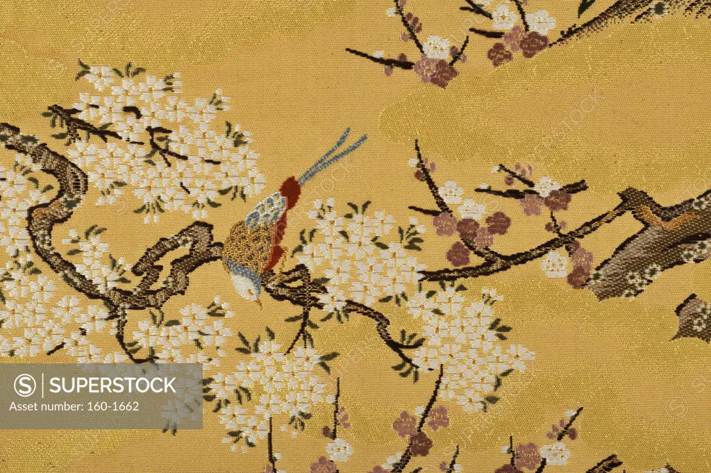 Detail of Japanese textile print