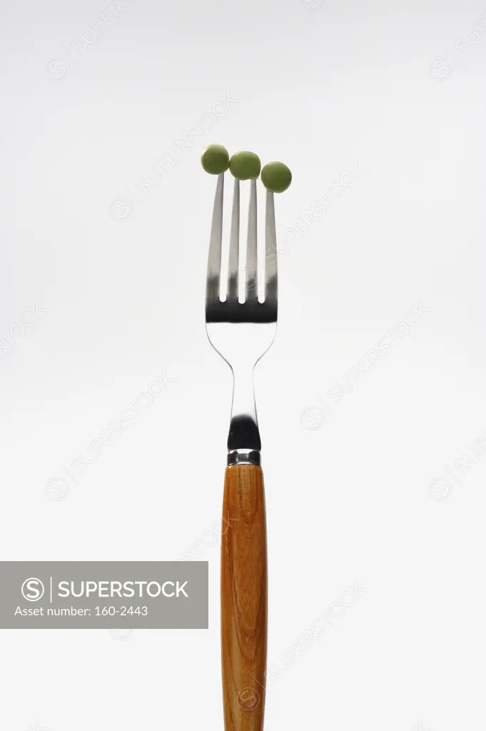 Fork and vegetables