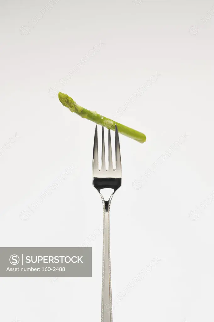 Fork and vegetables
