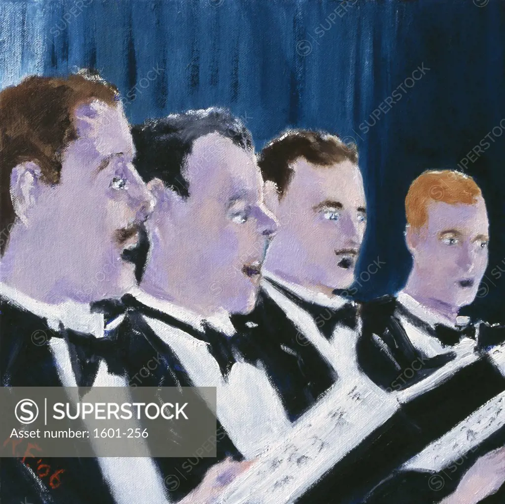 The Chorus 2006 Richard H. Fox (b.1960 American) Oil on canvas