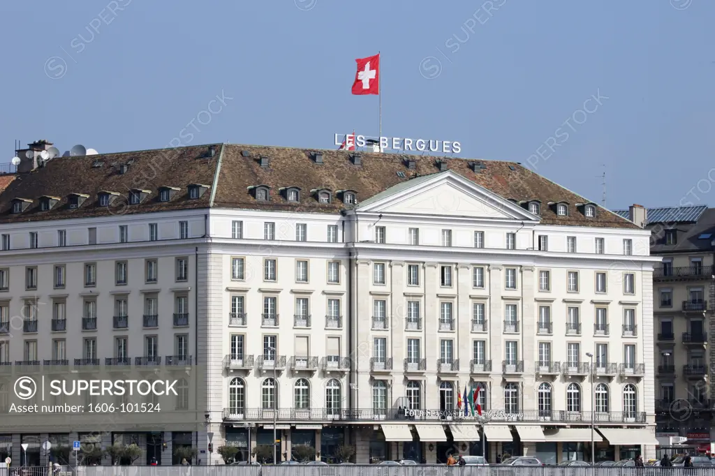 Suisse, Genve, Les Bergues hotel, Geneva