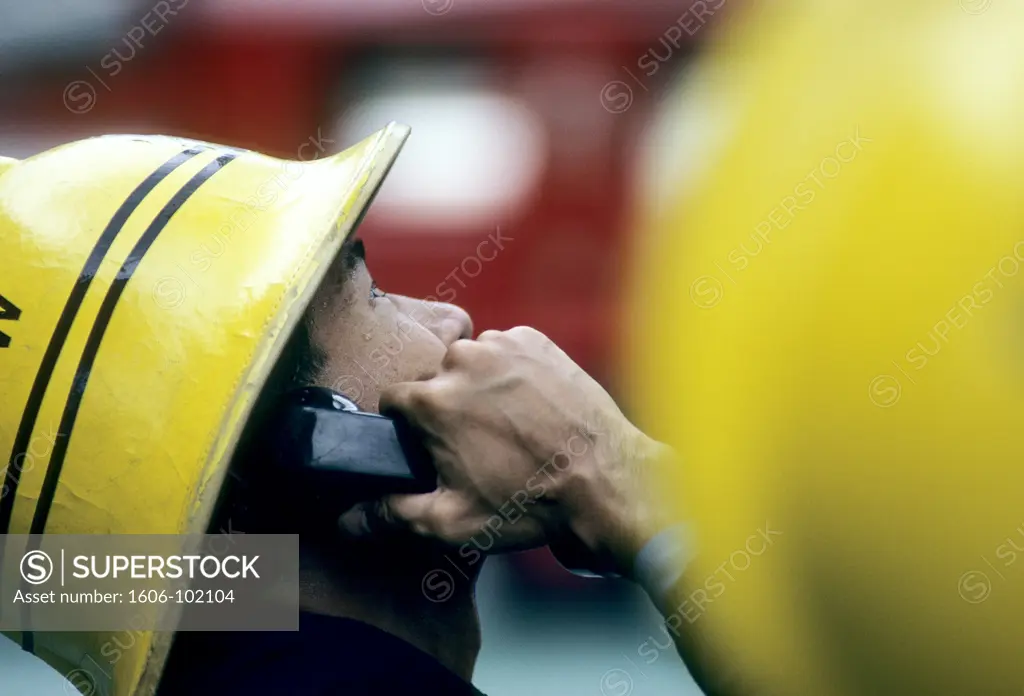 Hong-Kong. Sheung Wan, Fire Station, Hong-Kong Is