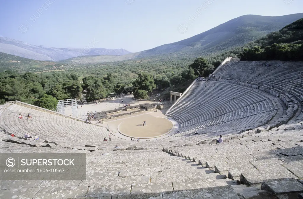 Greece, Peloponnese, Epidaure theater