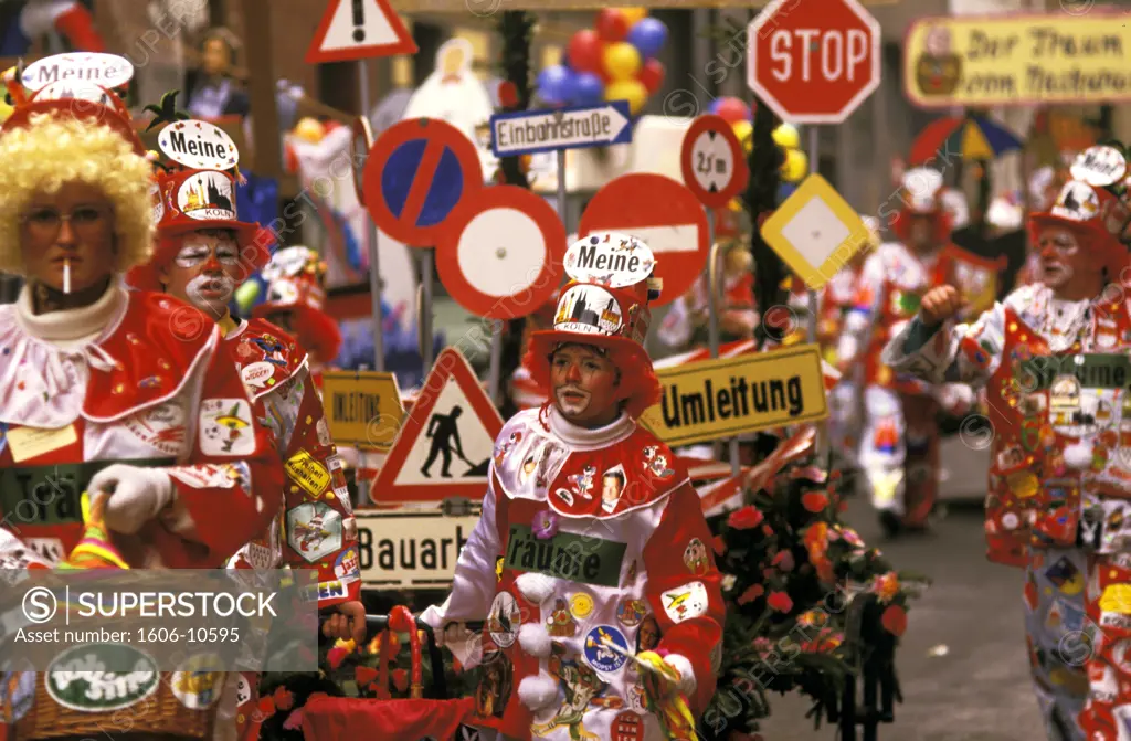 Germany , North Rhine-Westphalia, Köln, Rösenmontag carnival
