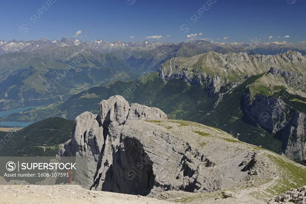 France, Alps, Devoluy mountains, trekking