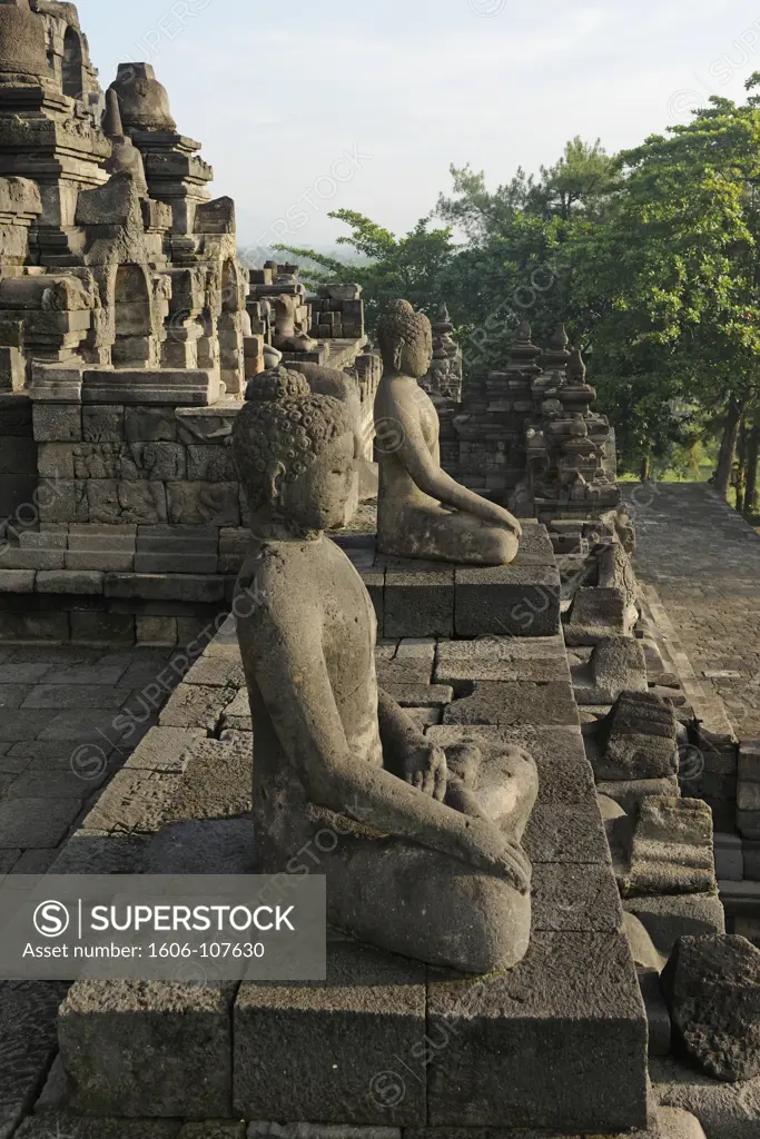 Indonesia, Java, Magelang, Borobudur temple