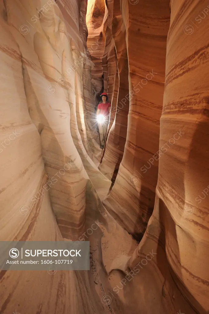 USA, Utah, Escalante, Zebra Canyon