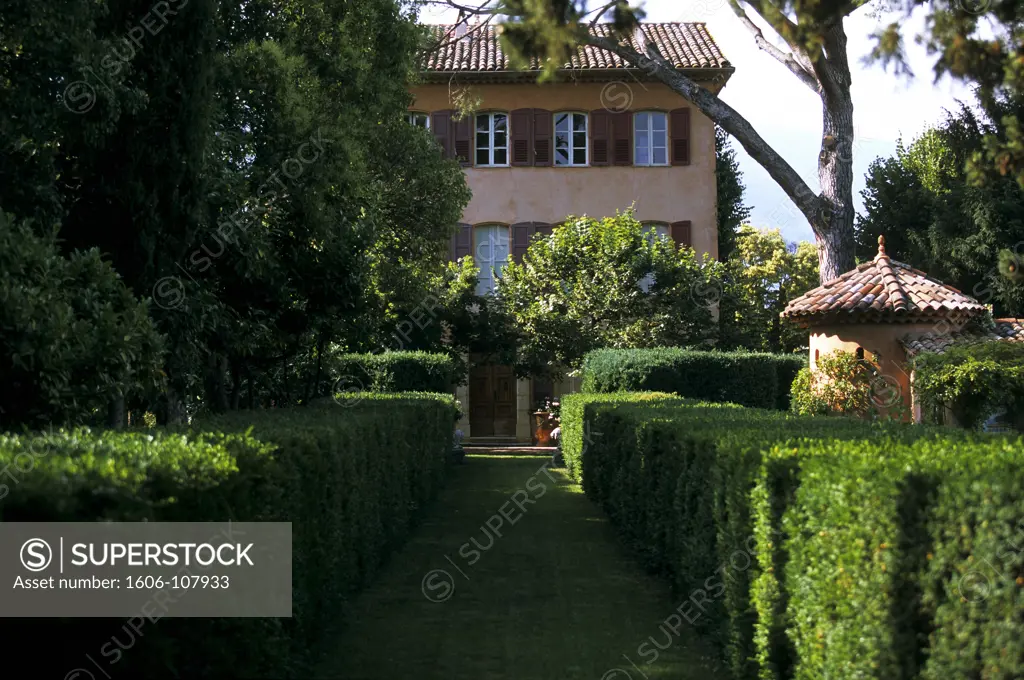 France, French Riviera, near Grasse, house