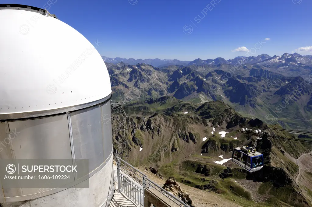 France, Pyrnes, Pic du Midi de Bigorre observatory