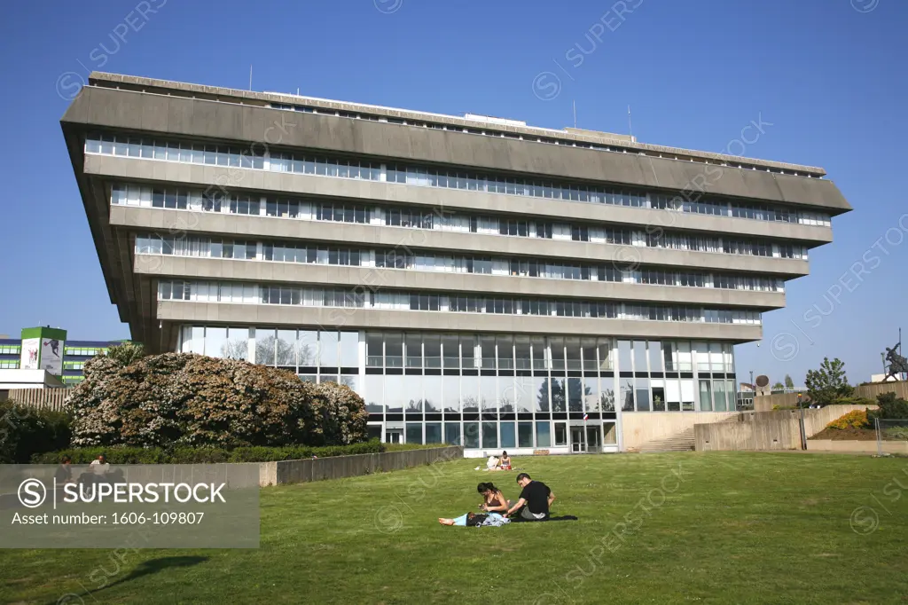 France, Paris-Ile-de-France, Val d'Oise, Cergy-Pontoise, Cergy, Grand Centre district (or Cergy Prefecture district) Prefecture