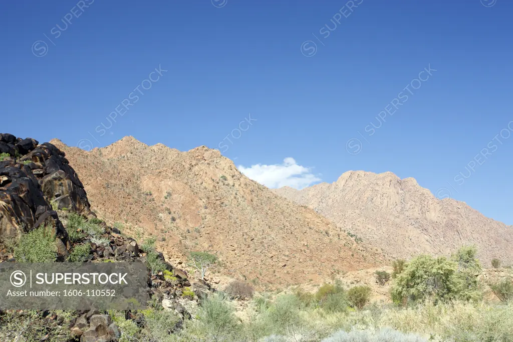 Namibia, Damaraland, Brandberg mountain