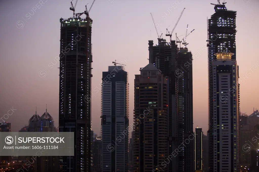 United Arab Emirates, Dubai, Dubai, Dubai Marina building