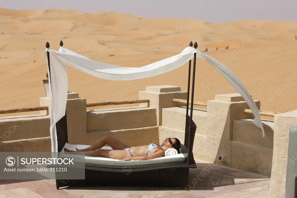 United Arab Emirates, Abu Dhabi, Abu Dhabi, Qasr Al Sarab Desert Resort by Anantara.