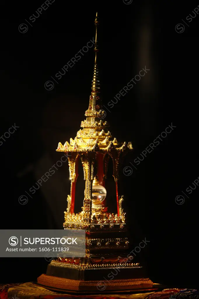 France, Paris, Buddha's relics in the Vincennes Buddhist temple