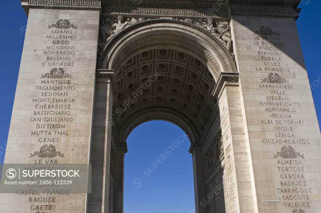 France, Paris, Arch of Triumph