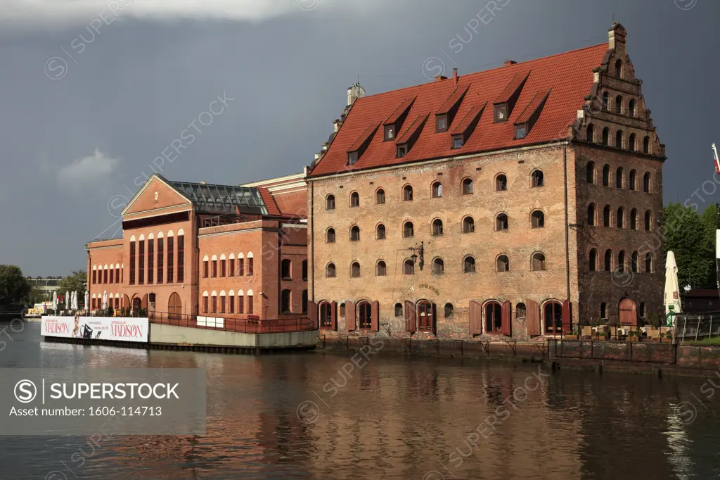 Poland, Gdansk, Philharmonic Hall, Hotel Krolewski
