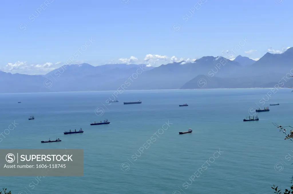 Algeria, Kabylia, Bejaya, harbour