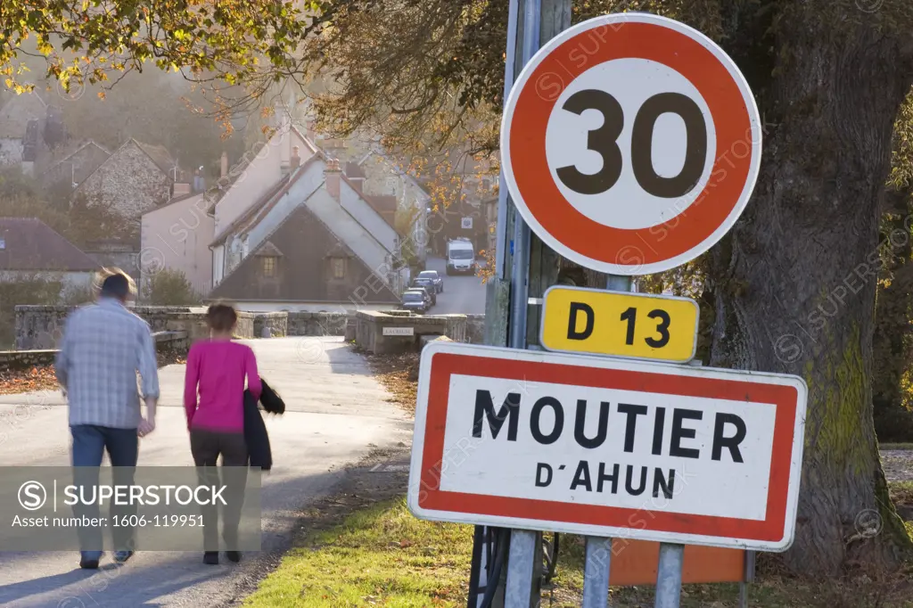 France, Limousin, Creuse, Moutier d'Ahun