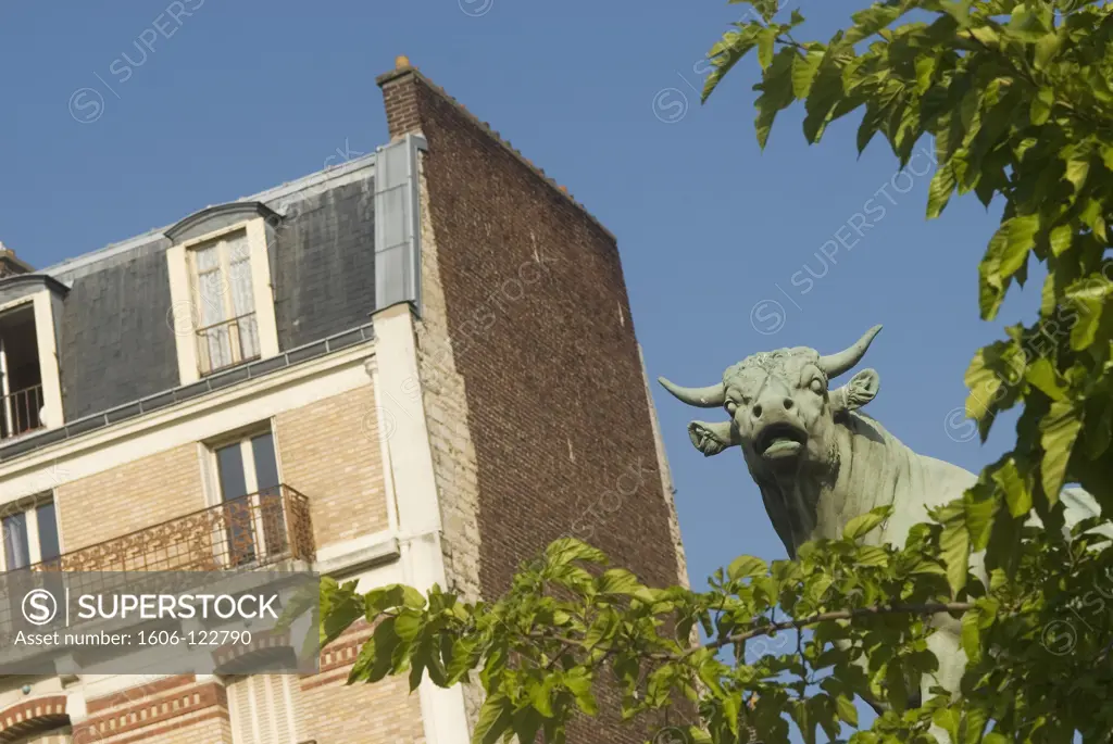 France, Paris, Georges Brassens garden