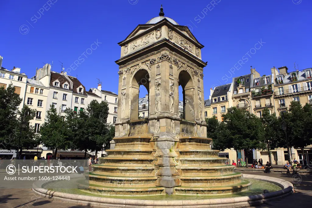 France, Paris, Fontaine des Innocents