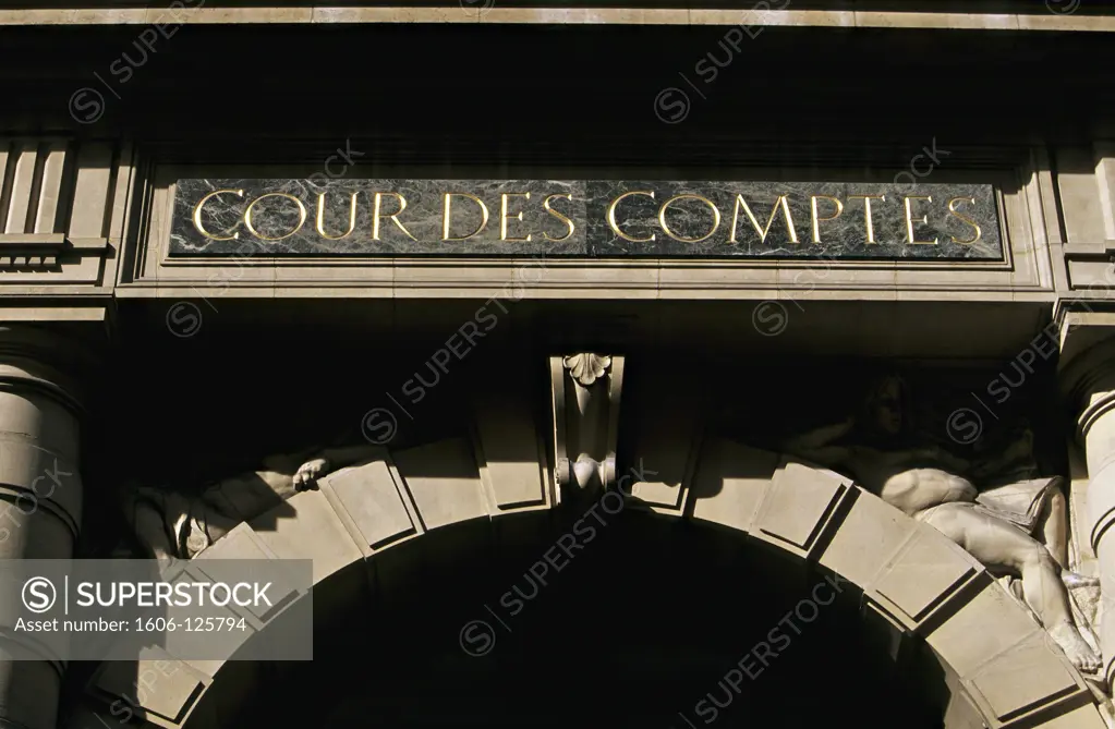 France, Paris, Cour des Comptes