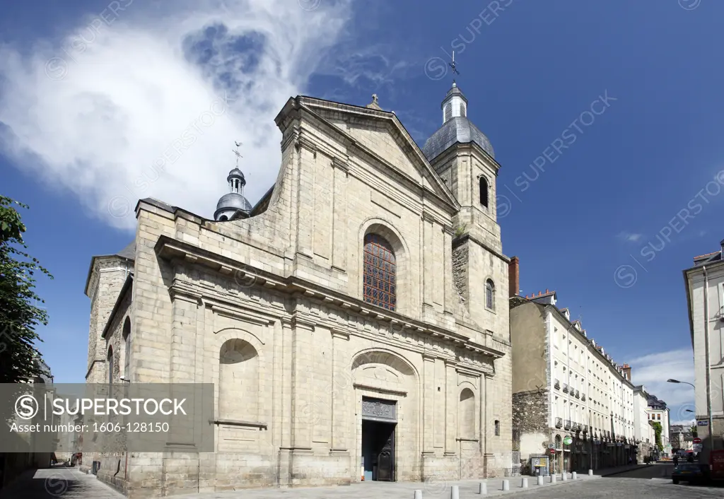 France, Brittany, Ille et Vilaine, Rennes, Saint Sauveur basilica