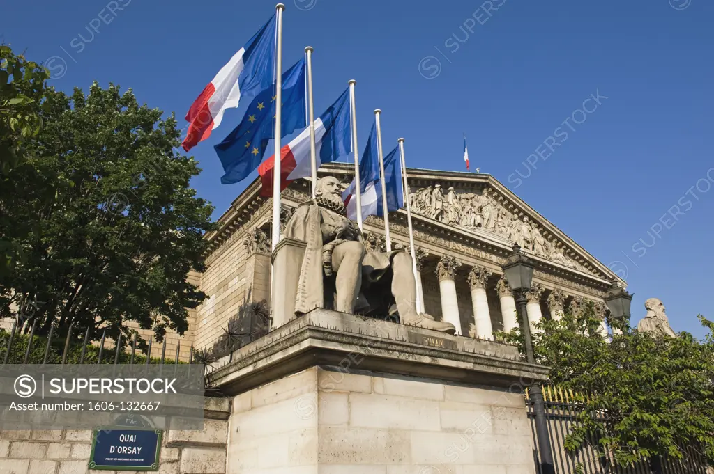 France, Paris, French National Assembly
