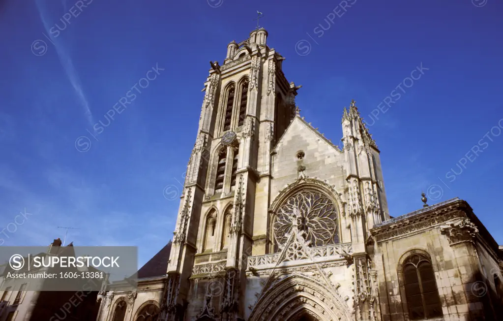 France, Paris-Ile de France, Pontoise, cathedral