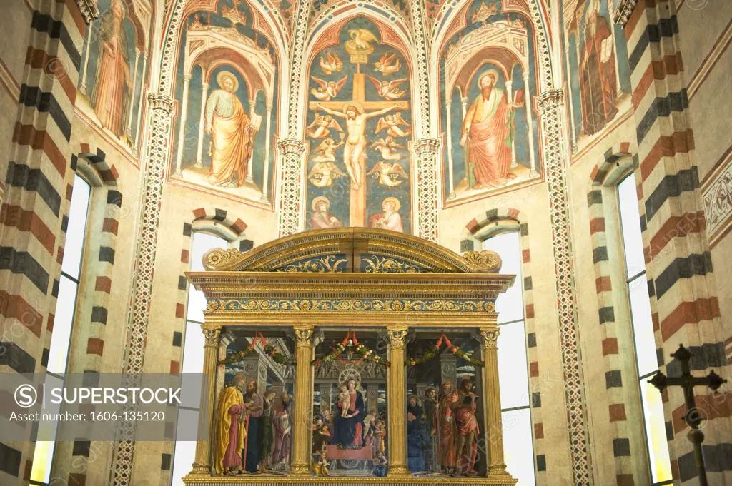 Italy, Veneto, Verona, San Zeno Maggiore basilica