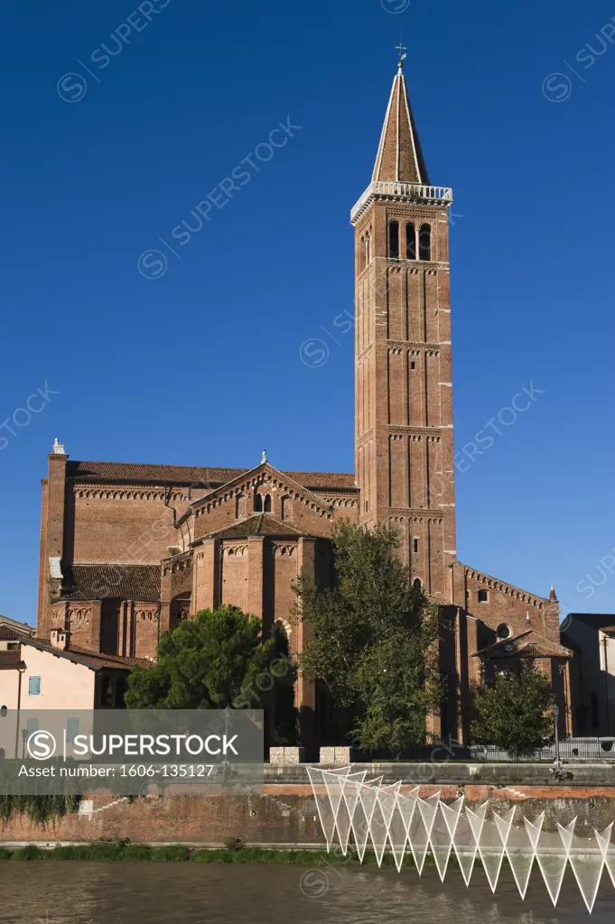 Italy, Veneto, Verona, Sant Anastasia church