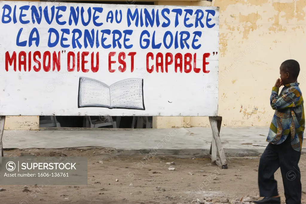 Togo, Lomé. Evangelical church Togo.