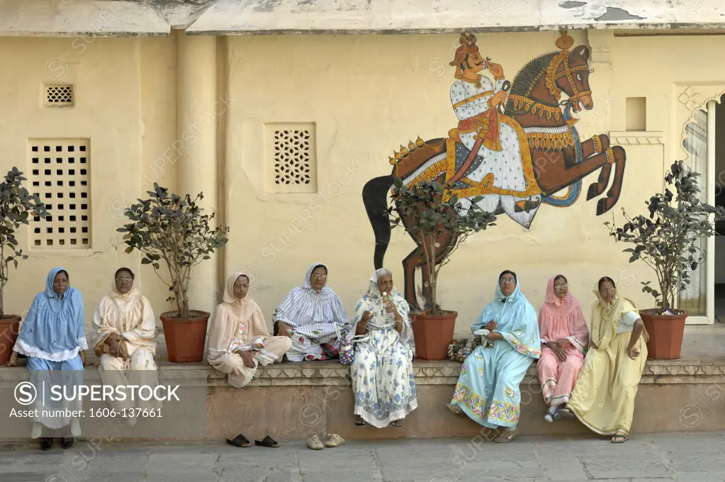 India, Rajasthan, Udaipur, City palace