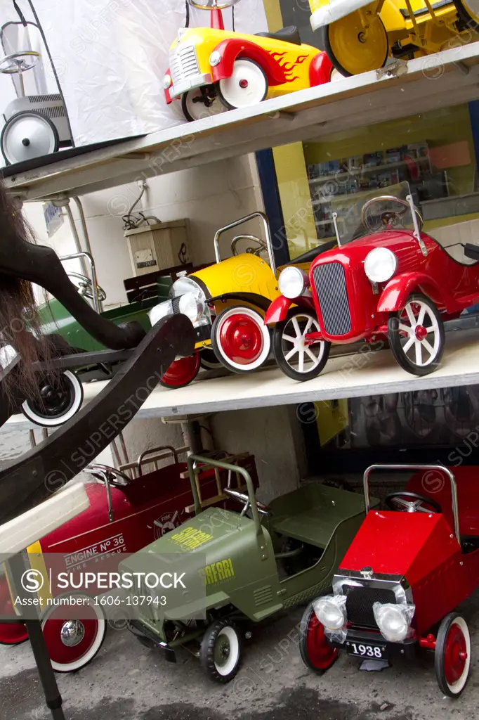 Vintage pedal cars