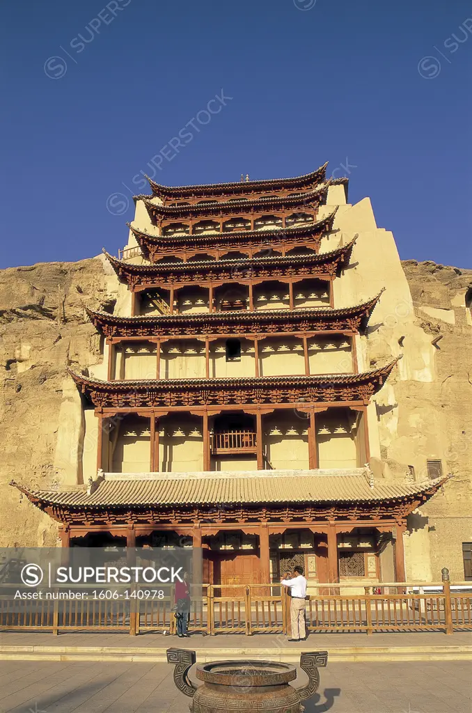 China, Gansu Province, Dunhuang, Mogao Caves