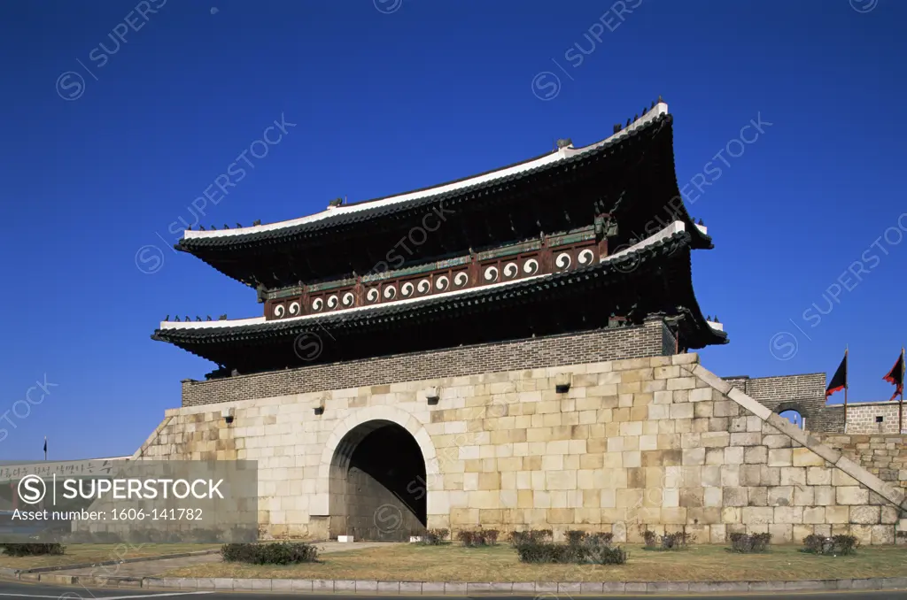 Korea,Seoul,Suwon,Hwaseong Fortress,Janganmun,North Gate