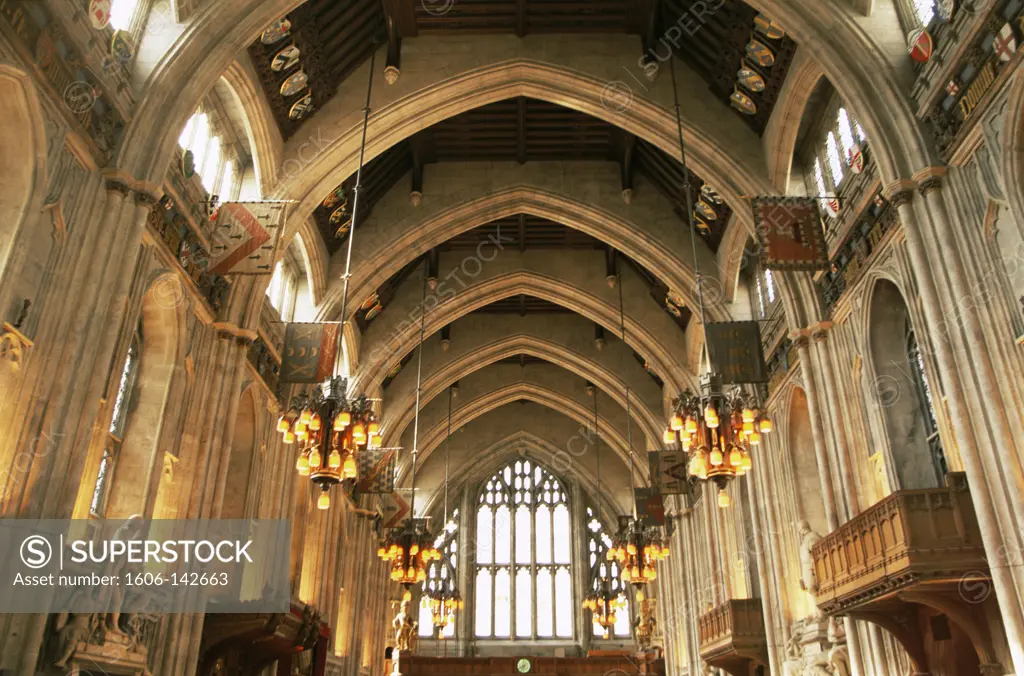 England,London,The City,Guildhall,Interior