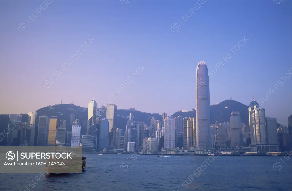 China,Hong Kong,City Skyline