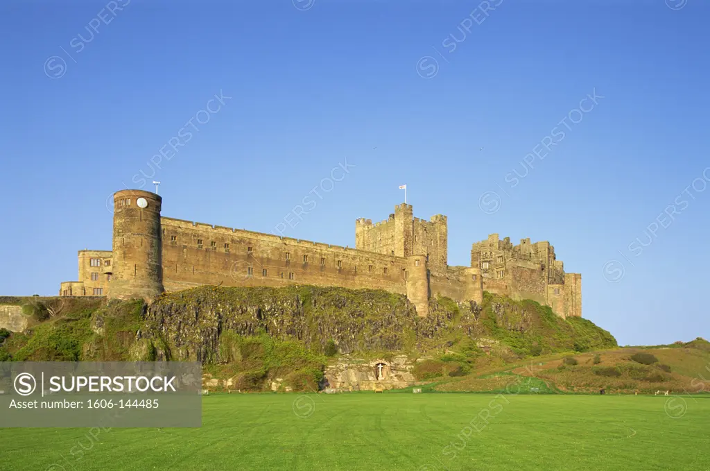 England,Northumbria,Bamburgh,Bamburgh Castle
