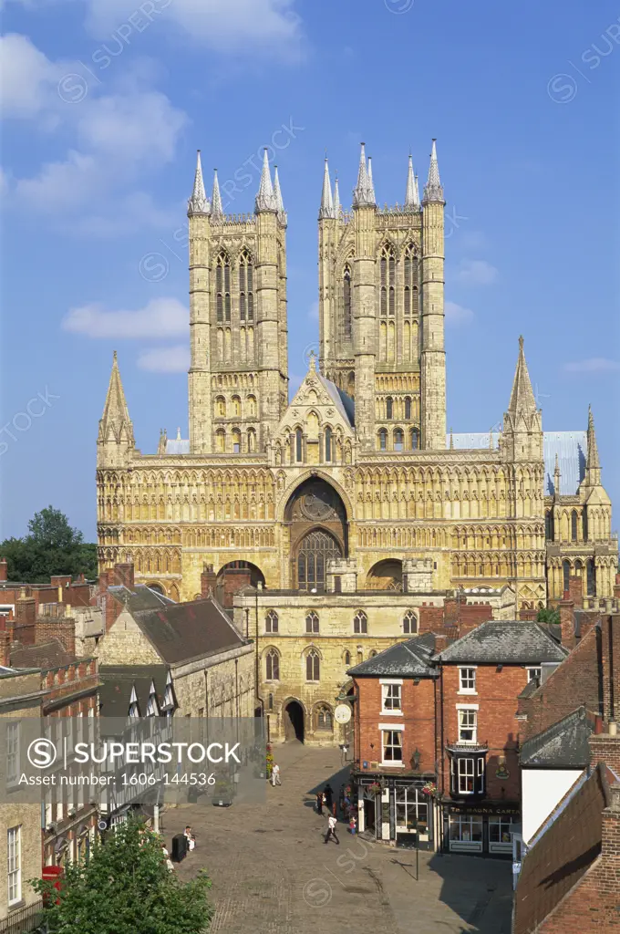 England,Lincolnshire,Lincoln,Lincoln Cathedral