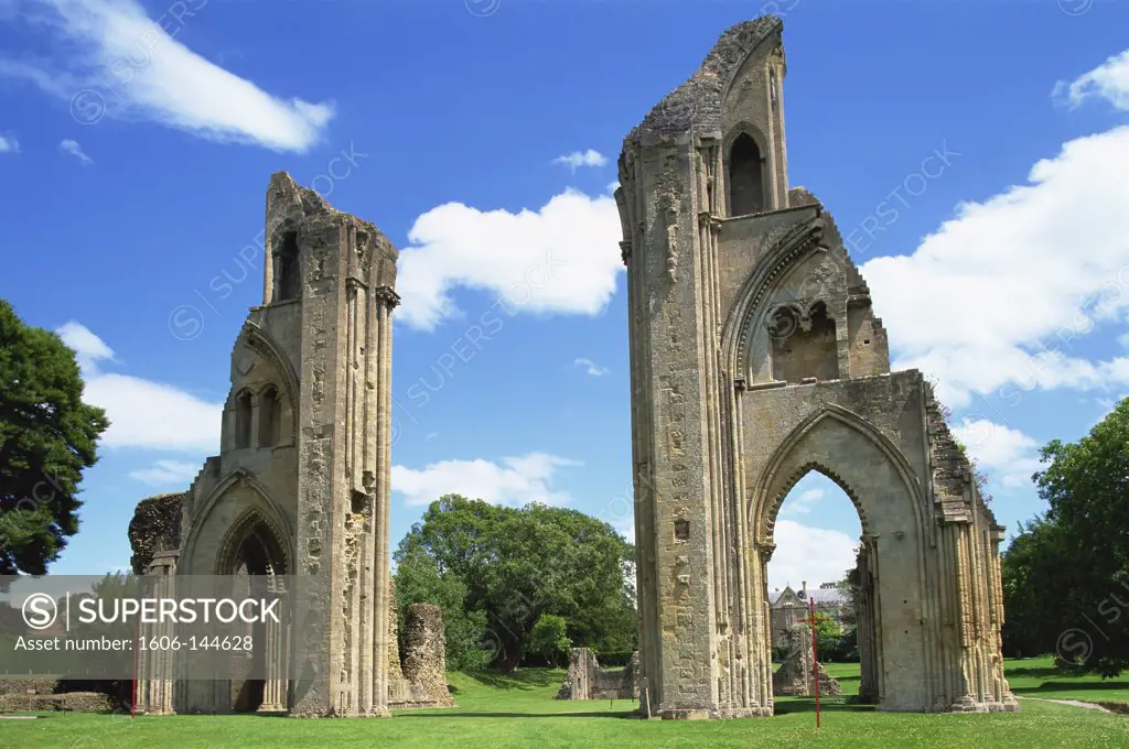 England,Somerset,Glastonbury,Glastonbury Abbey