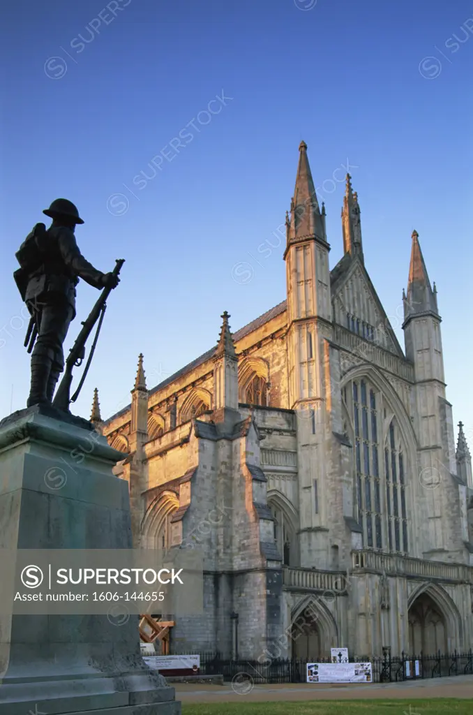 England,Hampshire,Winchester,Winchester Cathedral