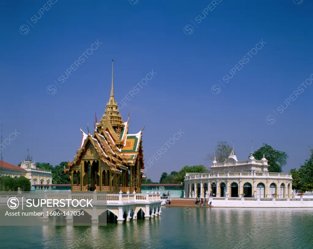 Thailand, Ayutthaya, Bang Pa-in Palace / Pavilion