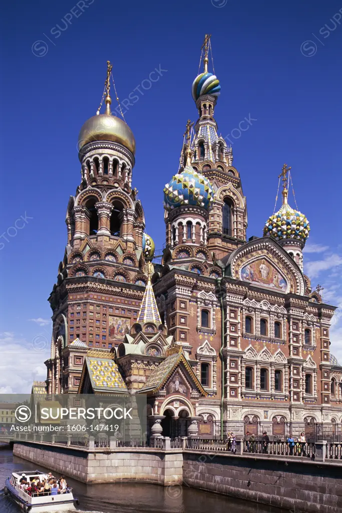Russia, St.Petersburg, Church of Christ's Resurrection