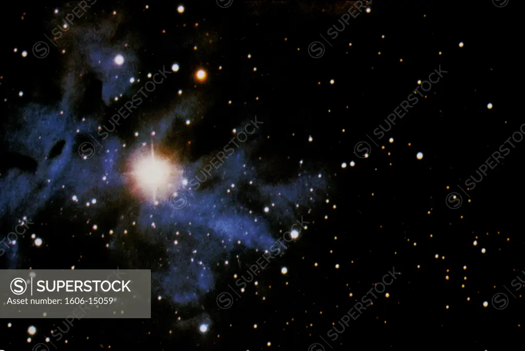 Starry sky, galaxy, nebula