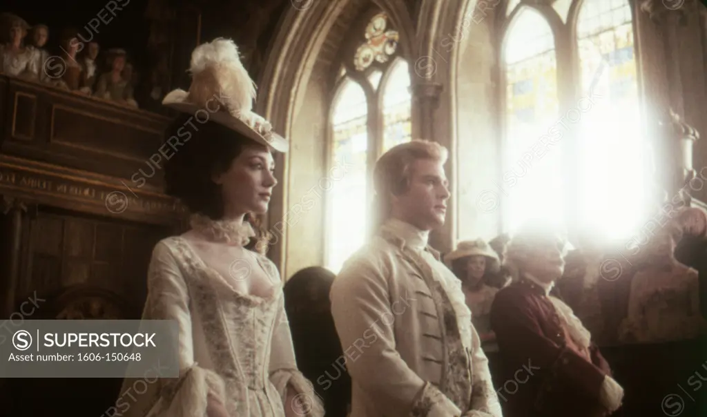 Marisa Berenson, Ryan O'Neal / Barry Lyndon 1975 directed by Stanley Kubrick