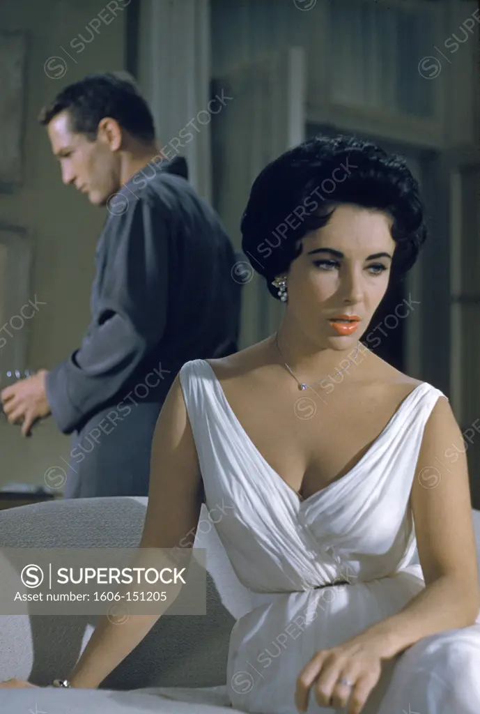Paul Newman, Elizabeth Taylor / Cat on a Hot Tin Roof 1958 directed by Richard Brooks