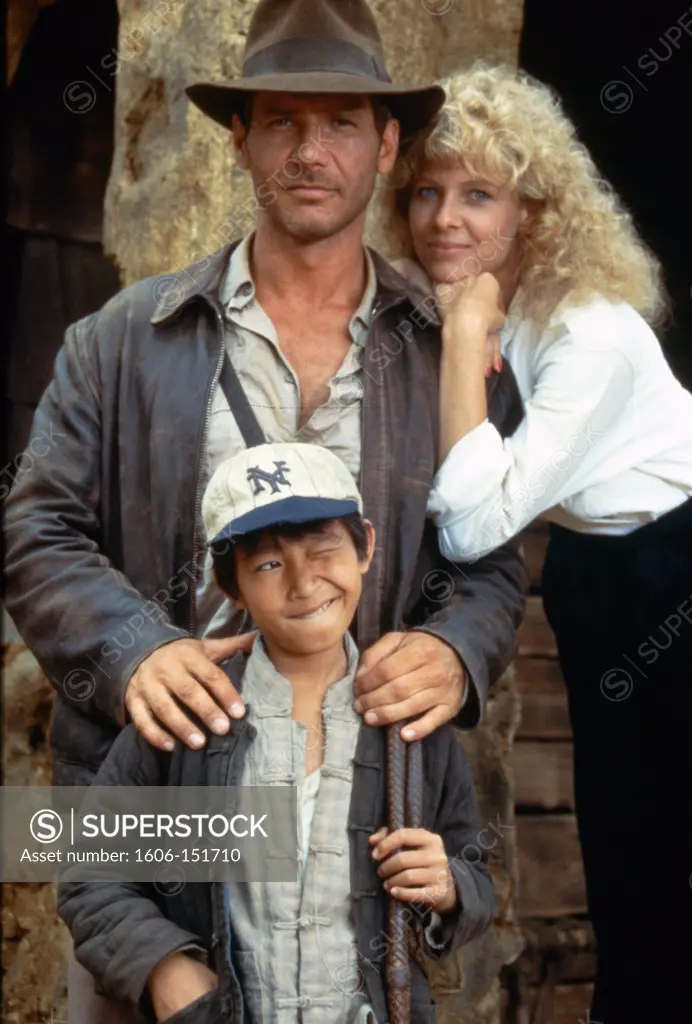 Harrison Ford, Kate Capshaw / Indiana Jones and the Temple of Doom 1984 directed by Steven Spielberg