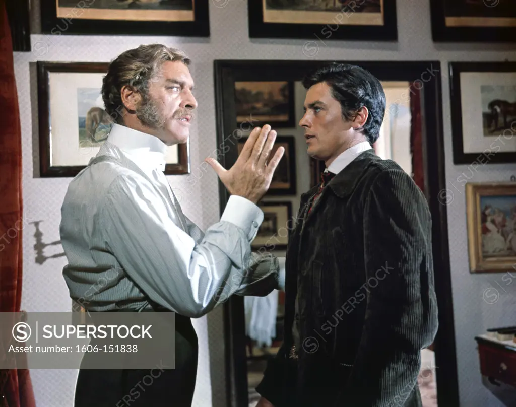 Burt Lancaster, Alain Delon / Le Guepard 1963 directed by Luchino Visconti