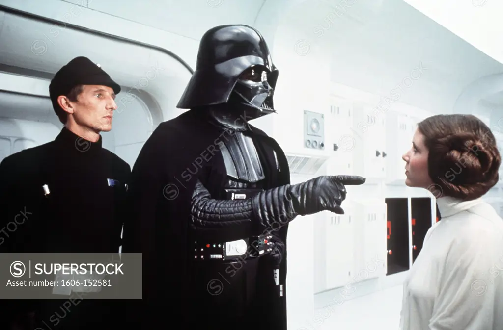David Prowse, Carrie Fisher / Star Wars - A New Hope 1977 directed by George Lucas