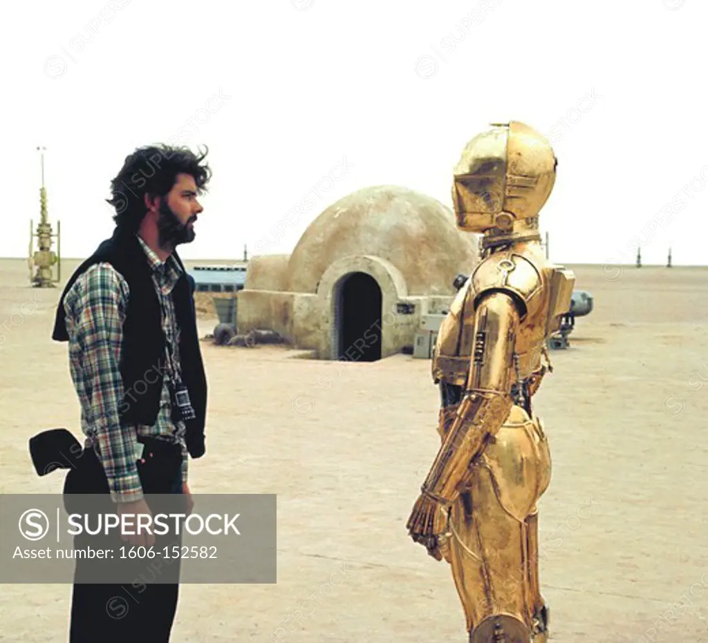 George Lucas, Anthony Daniels / Star Wars - A New Hope 1977 directed by George Lucas